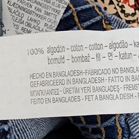 Zara Short Size 6 Women’s Paperbag Tie Waist Large Pockets Cotton Blue - Picture 8 of 9